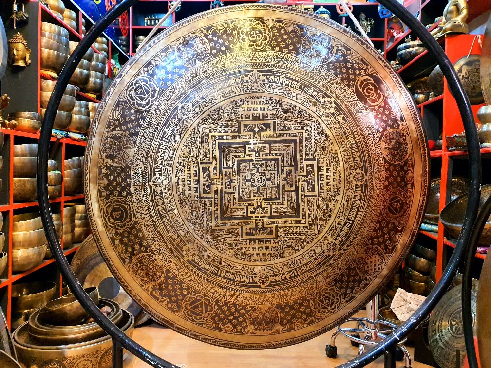 110 cm Gong-Mandala Crafted Gong
