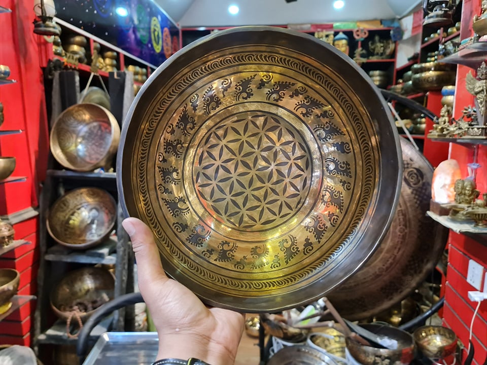 26cm Flower of life Design Bowl