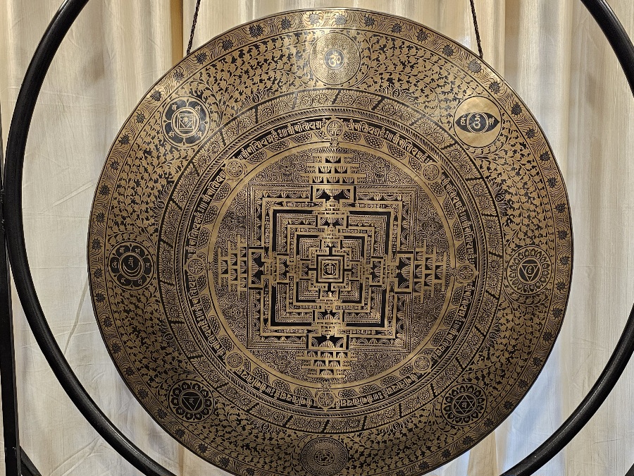 100 cm Gong-Mandala Crafted Gong
